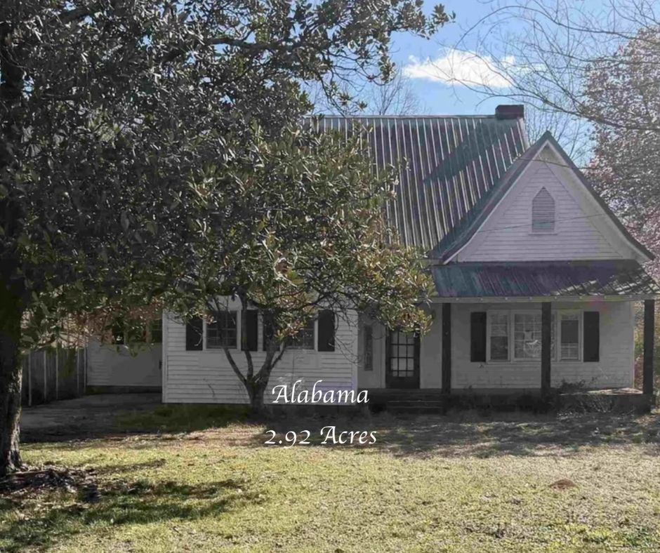Alabama farmhouse for sale