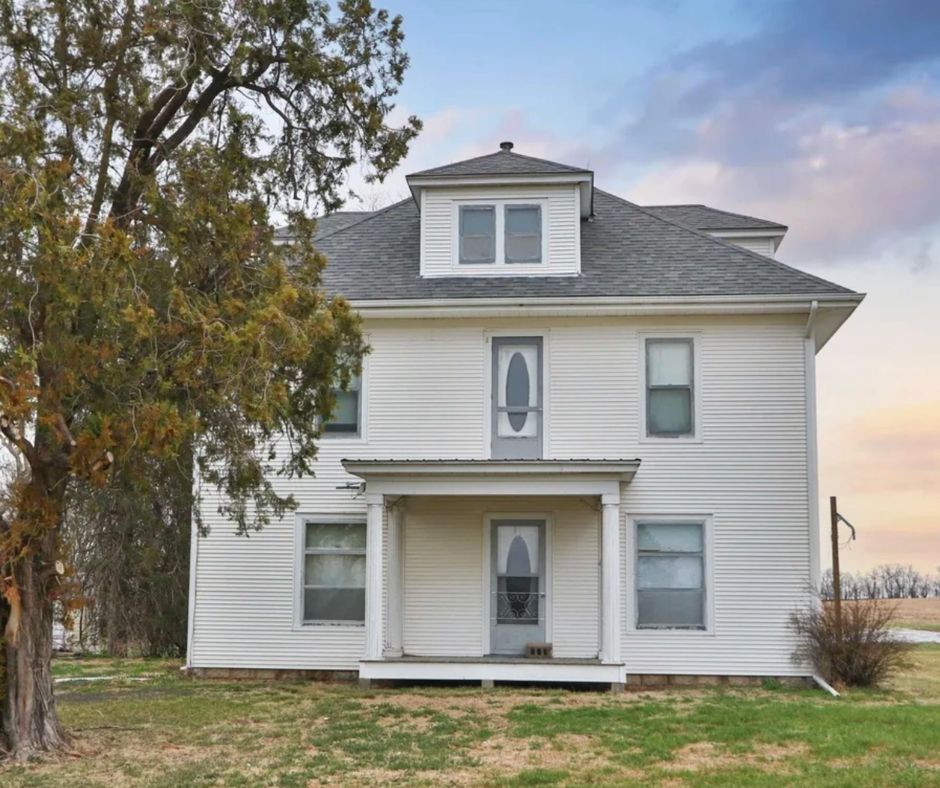 Nebraska farmhouse