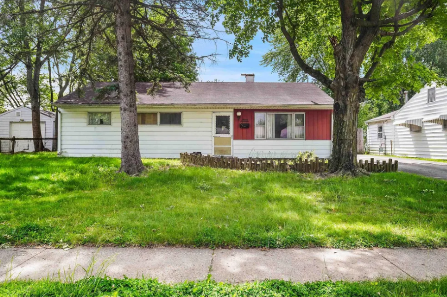 indiana ranch style home