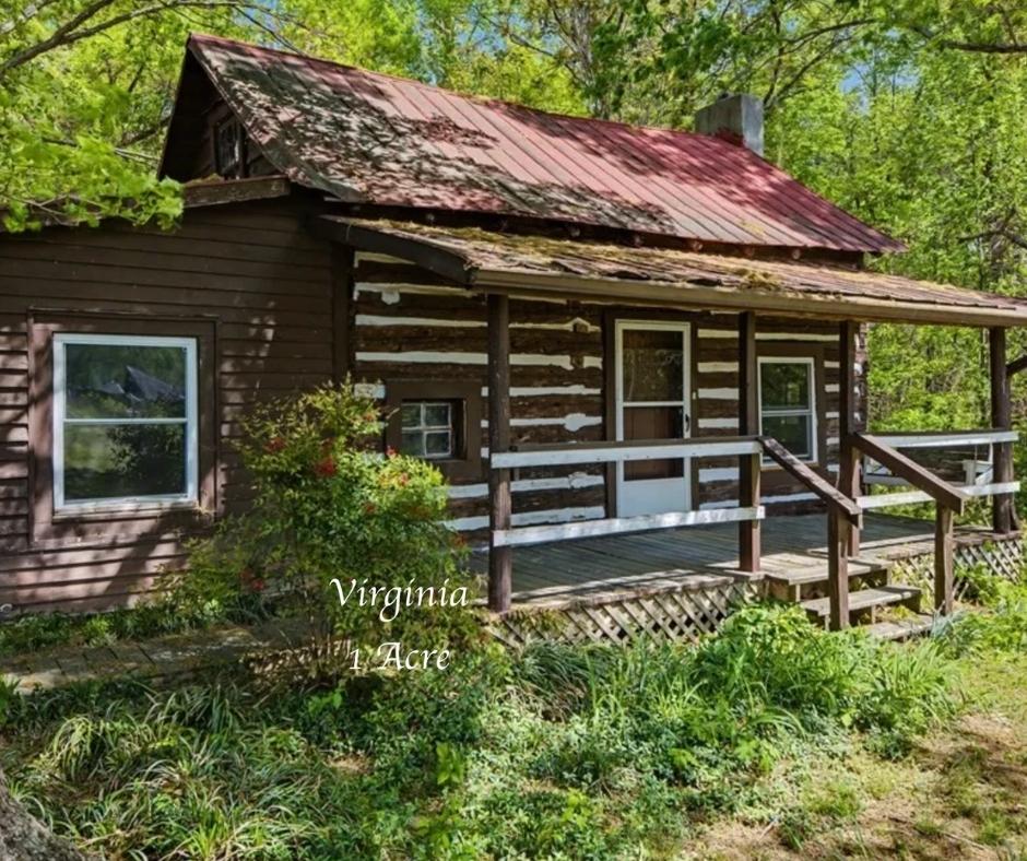Virginia log cabin