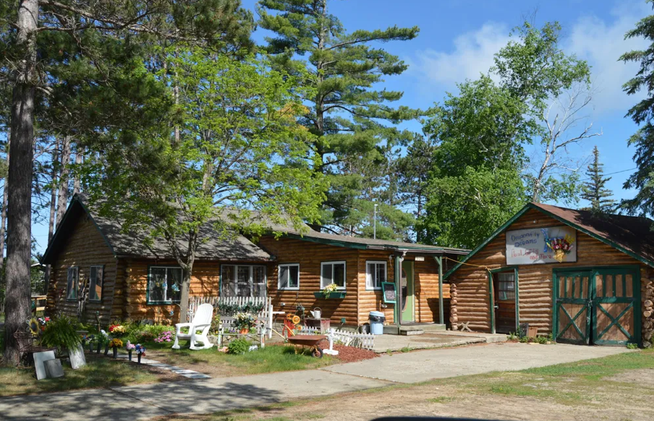 michigan log cabin