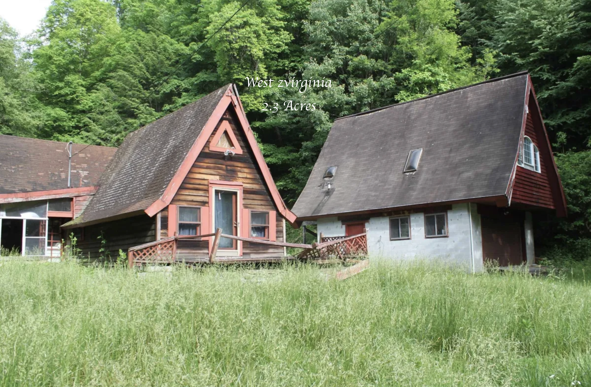 West Virginia a-frame cabin