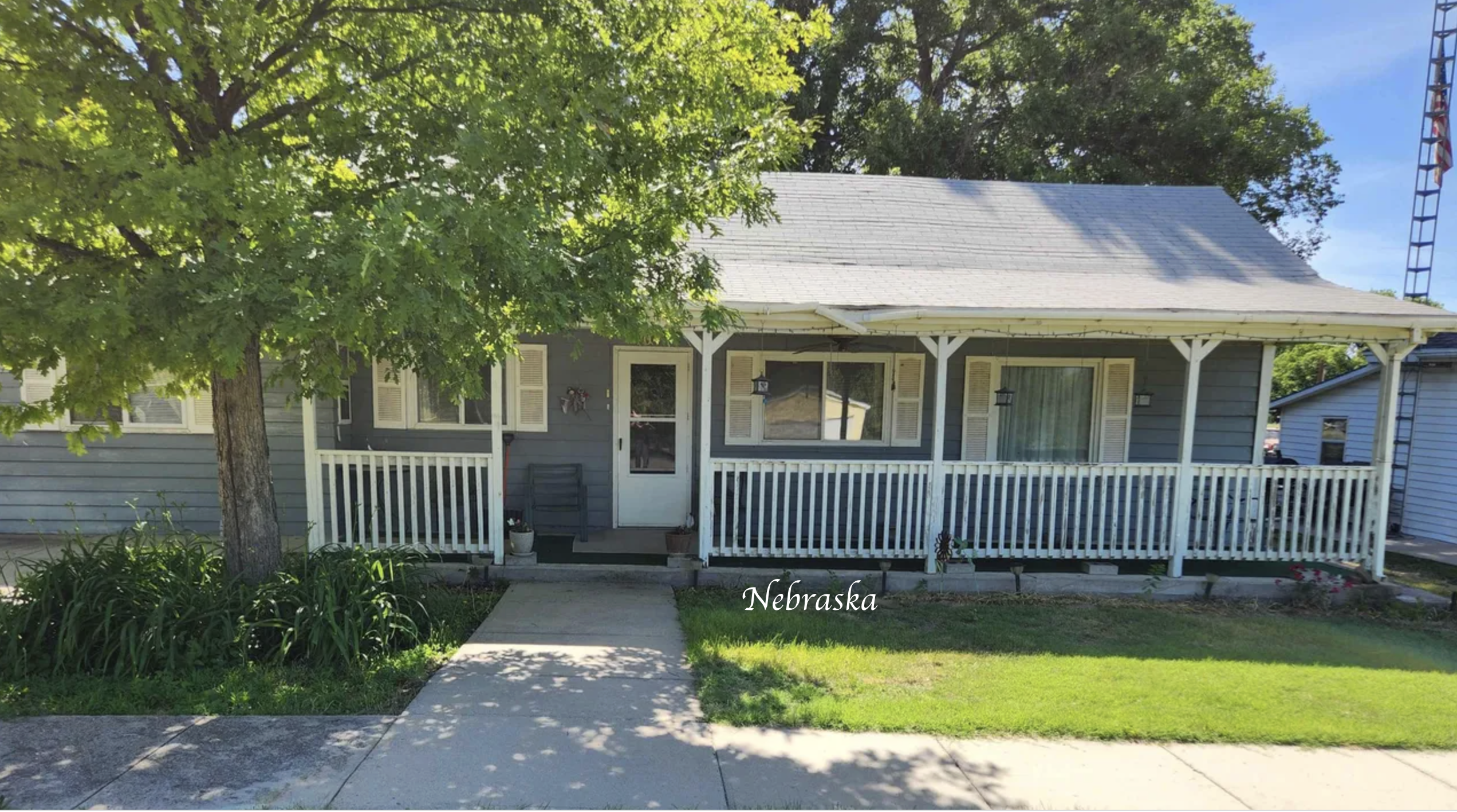 Nebraska ranch home