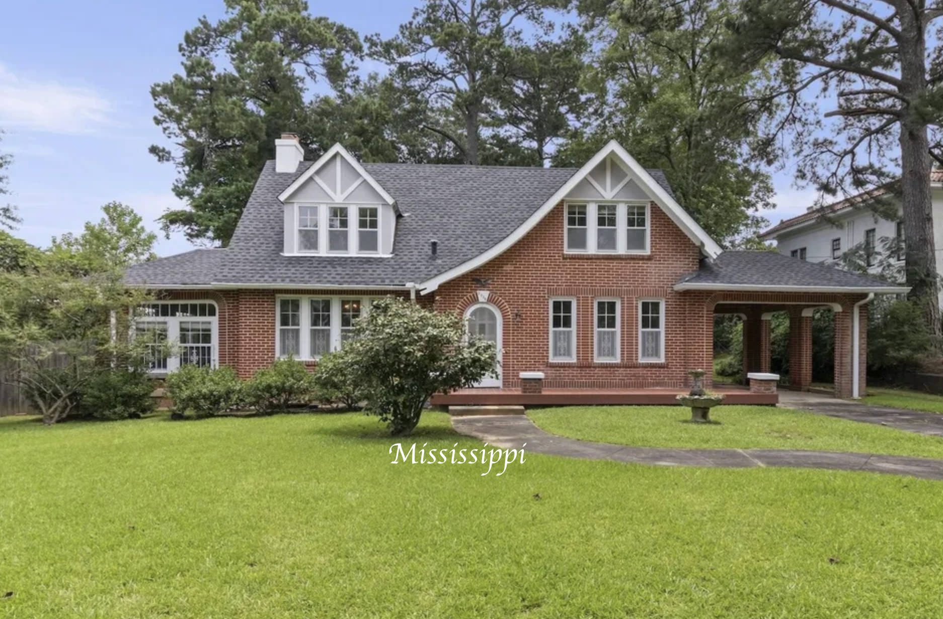 Mississippi Tudor Revival