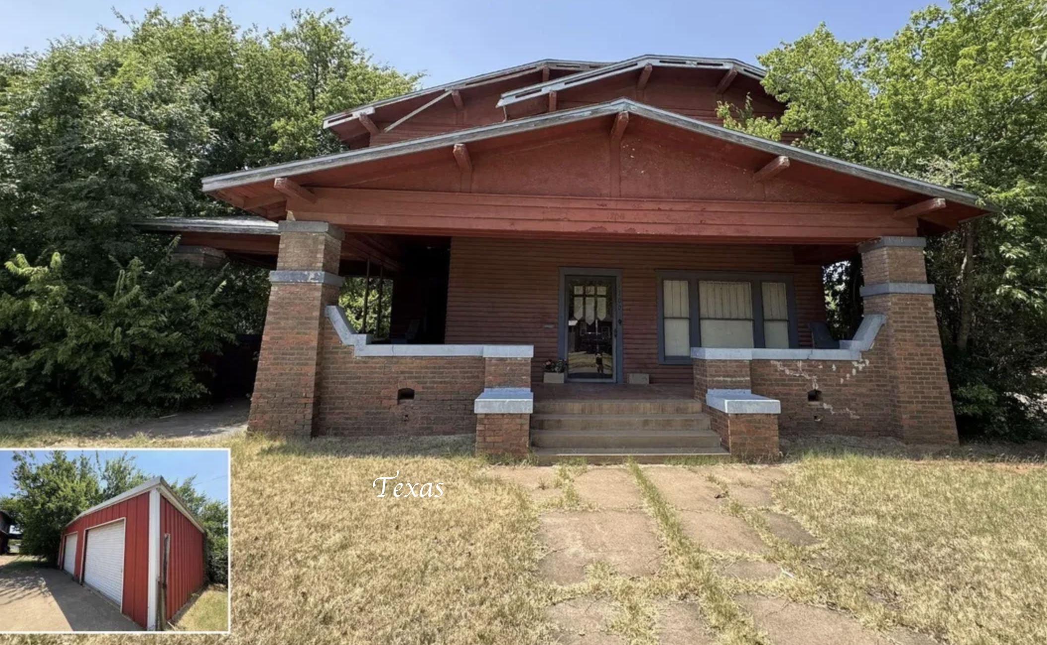 Texas Craftsman bungalow